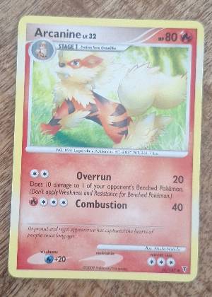 Arcanine, graded 7.5