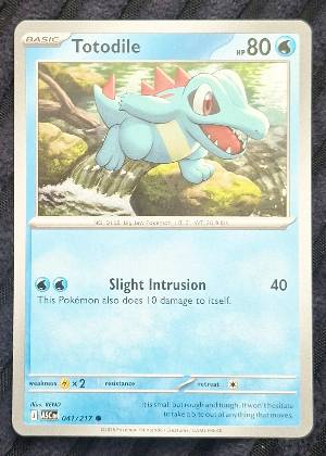 Totodile, graded 9.0