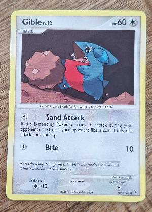 Gible, graded 7.5