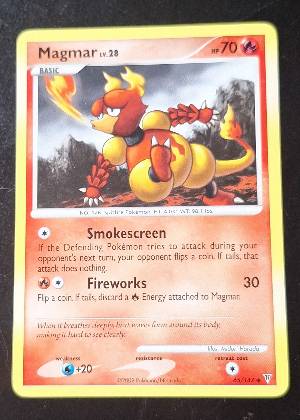Magmar, graded 7.5