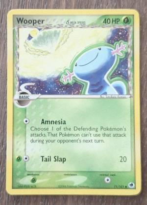 Wooper (Delta Species), graded 9.0