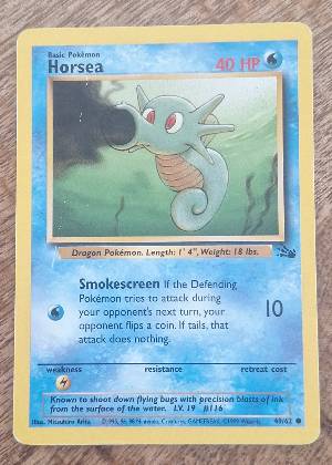 Horsea, graded 7.0