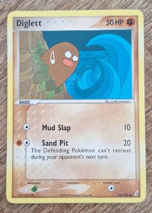 Diglett, graded 7.5