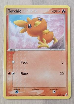 Torchic, graded 7.5