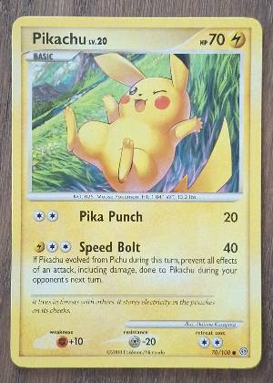 Pikachu, graded 7.0