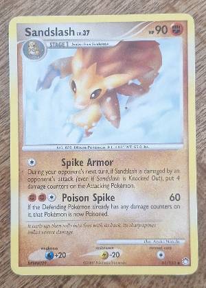 Sandslash, graded 7.5