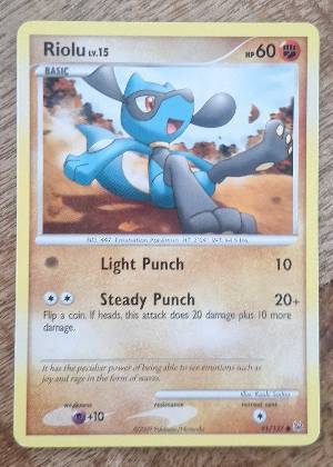Riolu, graded 9.0