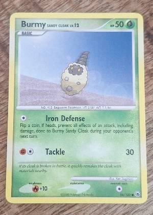 Burmy Sandy Cloak, graded 7.5