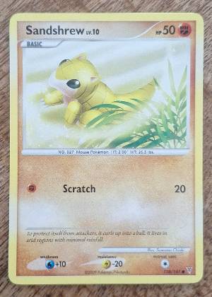 Sandshrew, graded 7.5