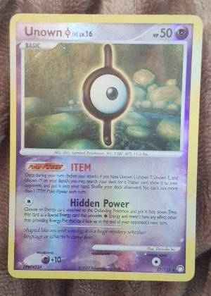 Unown [I], graded 7.5