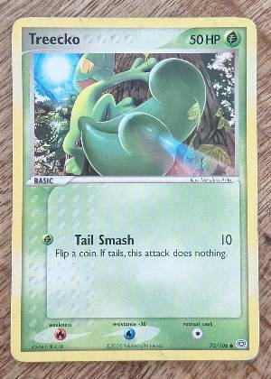 Treecko, graded 7.5