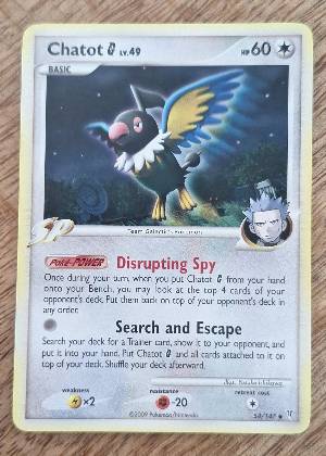 Chatot G, graded 7.5