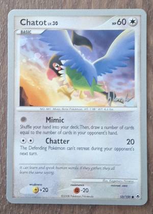 Chatot, graded 7.0