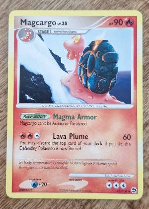 Magcargo, graded 8.0