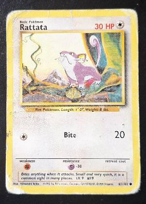 Rattata graded 6 & below