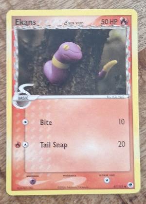 Ekans (Delta Species), graded 7.5
