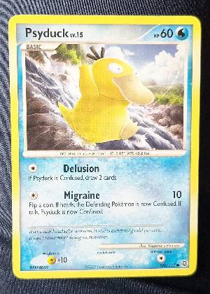 Psyduck, graded 7.5