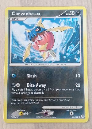Carvanha, graded 7.5