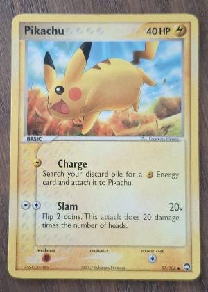 Pikachu, graded 7.0