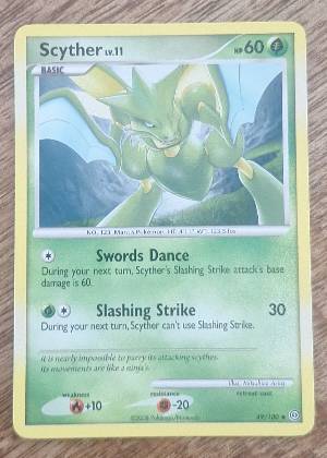 Scyther, graded 8.5