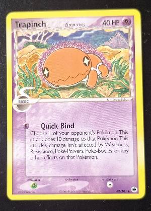 Trapinch - 069/101 (Delta Species), graded 7.5