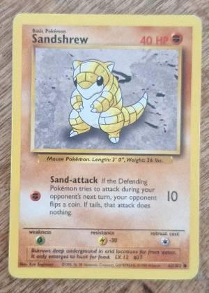 Sandshrew graded 7