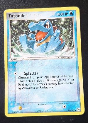 Totodile, graded 7.5