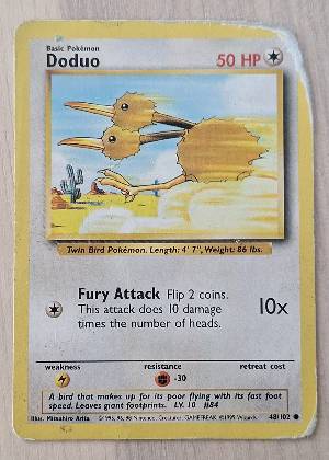 Doduo graded 6 & below