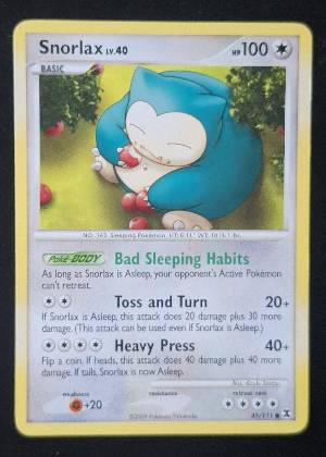 Snorlax (81), graded 7.5
