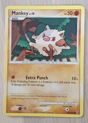 Mankey, graded 7.0