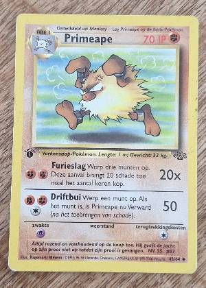 Primeape, graded 7.0