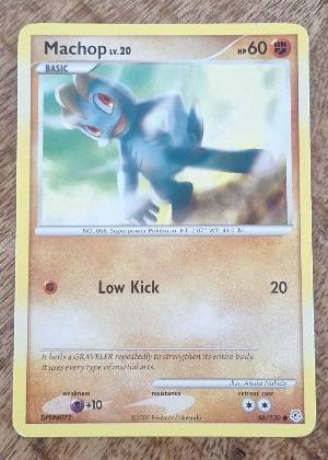 Machop, graded 7.5