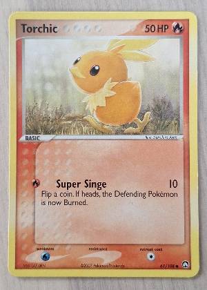 Torchic, graded 8.5