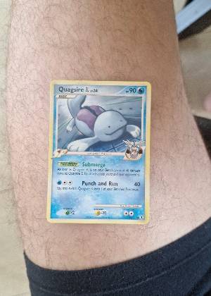 Quagsire GL (Rising Rivals 76), graded 7.0
