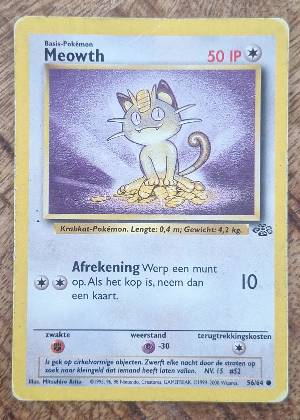Meowth, graded 7.0