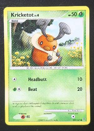 Kricketot, graded 7.5
