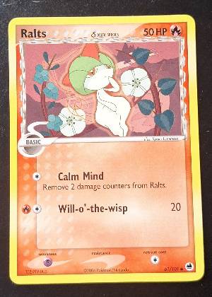 Ralts (Delta Species), graded 7.5