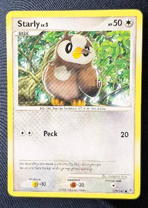 Starly, graded 7.5
