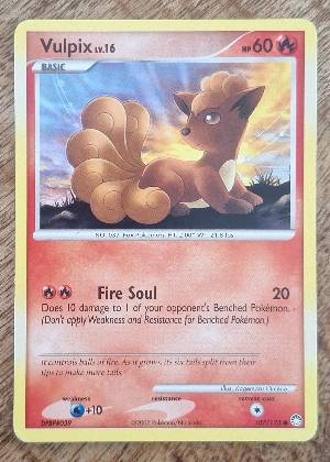 Vulpix, graded 7.5