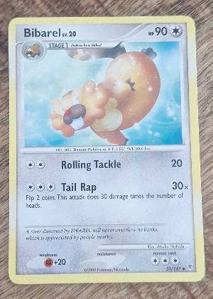 Bibarel, graded 8.5