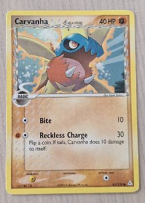 Carvanha (Delta Species), graded 9.0