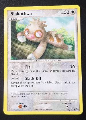Slakoth, graded 7.5