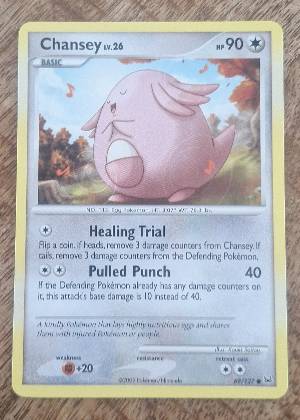 Chansey, graded 7.5