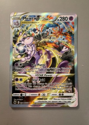 Mewtwo VSTAR, graded 9.0