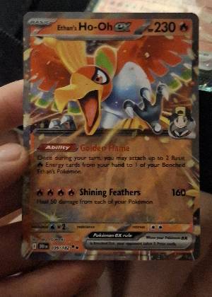 Ethan's Ho-Oh ex graded 8