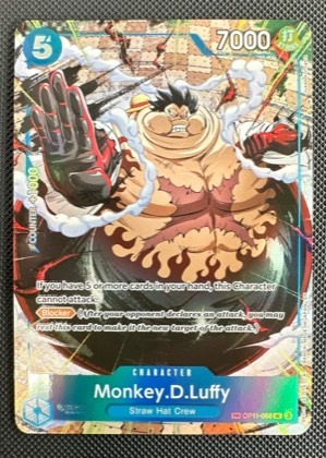 Monkey.D.Luffy, graded 9.0