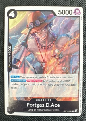 Portgas.D.Ace, graded 9.5