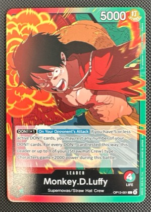 Monkey.D.Luffy, graded 9.5