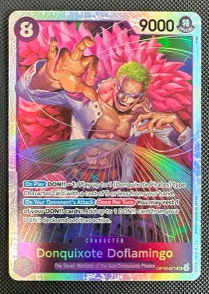 Donquixote Doflamingo, graded 9.5
