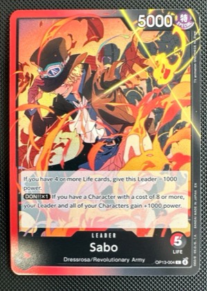 Sabo, graded 9.5